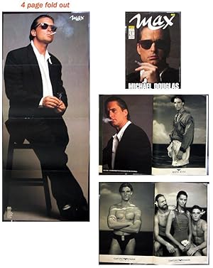Seller image for Max / Armani / Issue 3. 1988 (with fold out of the actor Michael Douglas) for sale by DR Fine Arts