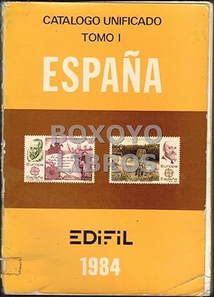 Catálogo unificado de España y dependencias postales. Tomo I. 1984