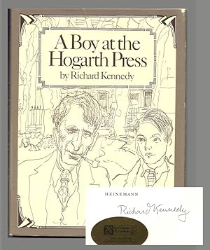 Seller image for A BOY AT THE HOGARTH PRESS. Signed for sale by TBCL The Book Collector's Library