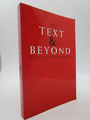 Imagen del vendedor de The Text and Beyond: Essays in Literary Linguistics a la venta por Shelley and Son Books (IOBA)