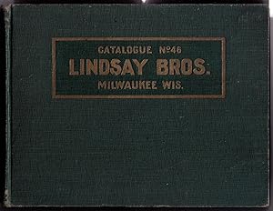 Bild des Verkufers fr General Catalog No. 46 -- Implements, Vehicles, Binder Twine, Cordage, Harness, Engines, Threshers, Balers, Contractors' Supplies, Pumps and Hardware Specialties -- Lindsay Brothers, Milwaukee, Wis. zum Verkauf von CARDINAL BOOKS  ~~  ABAC/ILAB