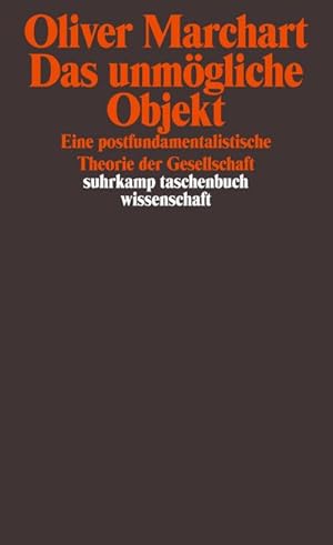 Imagen del vendedor de Das unmgliche Objekt a la venta por BuchWeltWeit Ludwig Meier e.K.