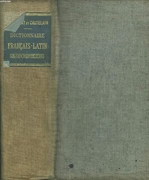 Bild des Verkufers fr DICTIONNAIRE LATIN-FRANCAIS zum Verkauf von Le-Livre