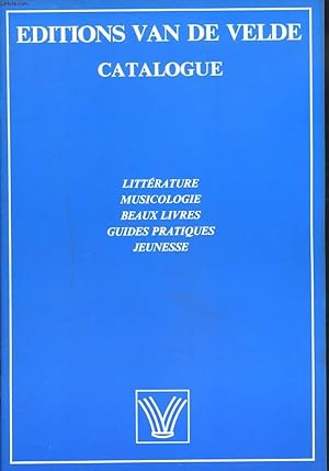 Bild des Verkufers fr CATALOGUE LITTERATURE / MUSICOLOGIE / BEAUX LIVRES / GUIDES PRATIQUES / JEUNESSE. zum Verkauf von Le-Livre
