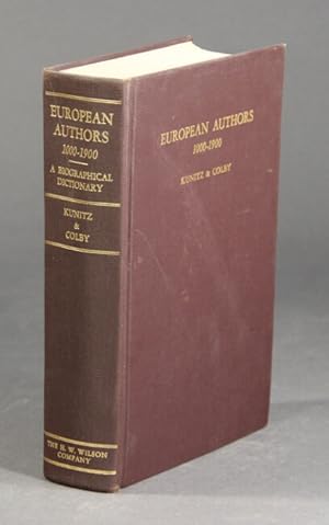 Seller image for European authors, 1000-1900: a biographical dictionary of European Literature for sale by Rulon-Miller Books (ABAA / ILAB)