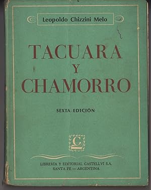 Imagen del vendedor de Tacuara y Chamorro a la venta por Librera El Pez Volador
