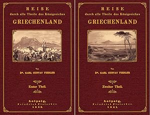 Bild des Verkufers fr Reise durch alle Theile des Knigreiches Griechenland - 1 - 2 zum Verkauf von Antiquariat  Fines Mundi