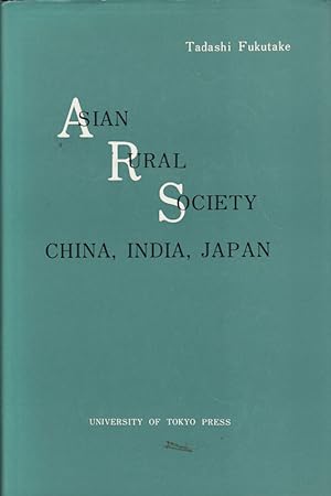 Image du vendeur pour Asian Rural Society. China, India, Japan. mis en vente par Asia Bookroom ANZAAB/ILAB