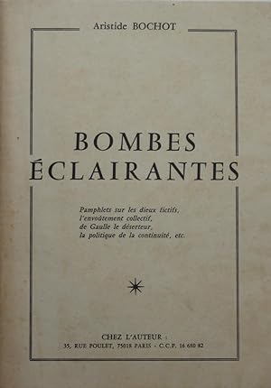 Image du vendeur pour Bombes clairantes mis en vente par Bouquinerie L'Ivre Livre