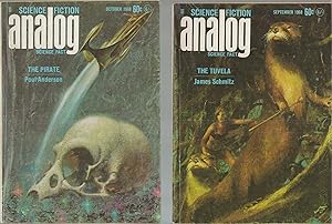 Analog, Science Fiction, Science Fact September, Vol. LXXXII, & No 1, October, Vol. LXXXII, 1968