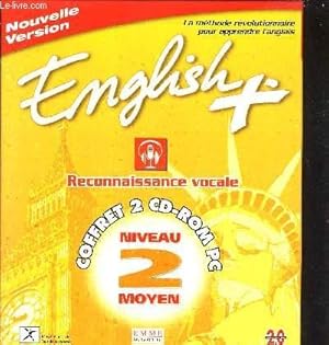 Seller image for COFFRET : ENGLISH lA METHODE REVOLUTIONNAIRE POUR APPRENDRE L'ANGLAIS NIVEAU 2 MOYEN + 2 CD ROM PC + MANUEL D'UTILISATION. for sale by Le-Livre