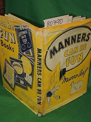 Imagen del vendedor de Manner's Can Be Fun dj a la venta por Princeton Antiques Bookshop