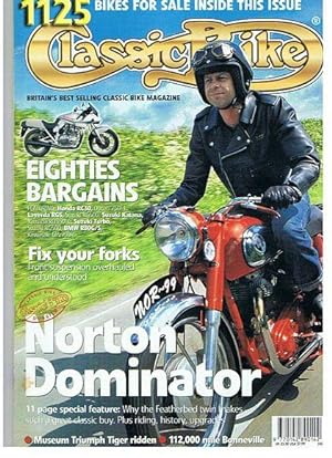 July 1982 The Classic Motorcycle Magazine Greeves Norton Triumph Ariel L11754 