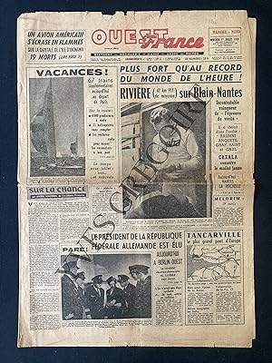 OUEST FRANCE-MERCREDI 1 JUILLET 1959