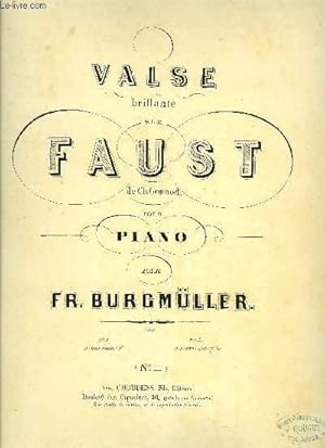 Image du vendeur pour VALSE BRILLANTE SUR FAUST mis en vente par Le-Livre