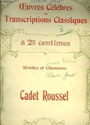 Seller image for CADET ROUSSELLE for sale by Le-Livre