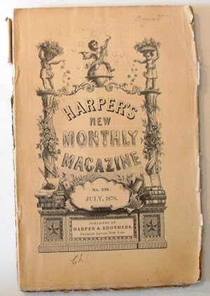 Imagen del vendedor de Harper's New Monthly Magazine - July 1878 #338 a la venta por SF & F Books