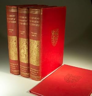 Imagen del vendedor de The Victoria History of the Counties of England - Bedfordshire, 3 Volumes Plus Index a la venta por Wadard Books PBFA