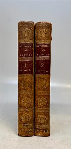 Bild des Verkufers fr Dictionnaire Geographique-Portatif zum Verkauf von Argosy Book Store, ABAA, ILAB
