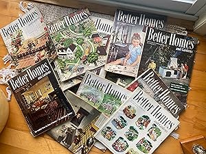 BETTER HOMES and GARDENS. 15 ISSUES FROM THE LATE 1940'S.