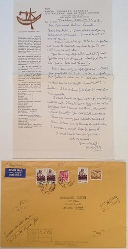 Autographed Letter Signed on personal letterhead