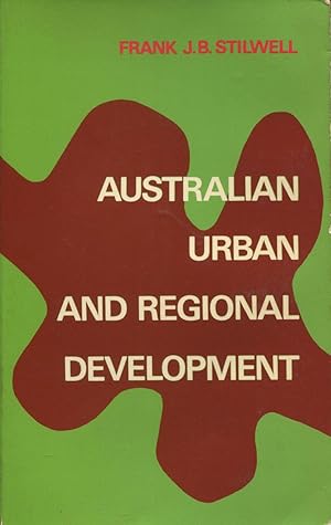 Bild des Verkufers fr Australian urban and regional development. zum Verkauf von Lost and Found Books