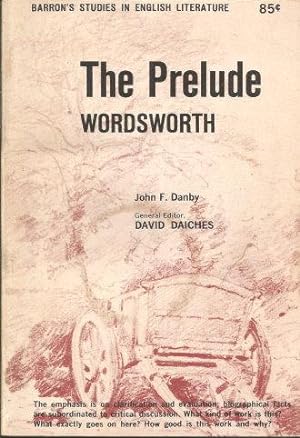 Seller image for Wordsworth - THE PRELUDE ( Barron's Studies in English Literature ) for sale by Grandmahawk's Eyrie