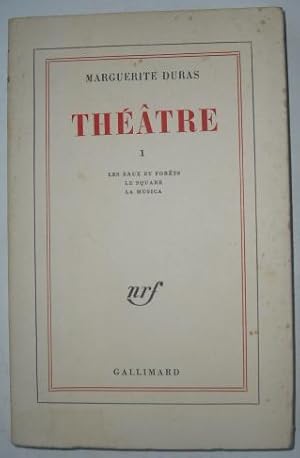 Bild des Verkufers fr Theatre I: Les Eaux et Forets; La Square; La Musica zum Verkauf von Beach Hut Books