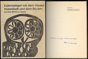 Bild des Verkufers fr Eulenspiegel mit dem blauen Hosentuch und dem Bauern. Ein Fastnachtspiel. Mit 13 Holzschnitten von Georg E. Mnchbach. zum Verkauf von Versandantiquariat Markus Schlereth