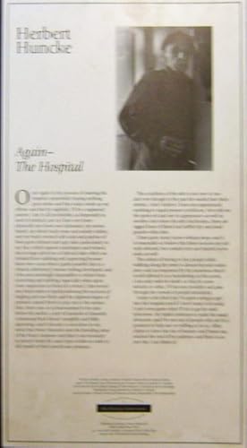 Image du vendeur pour Again - The Hospital (Broadside) mis en vente par Derringer Books, Member ABAA