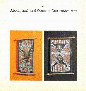 Seller image for Aboriginal and Oceanic Decorative Art for sale by LEFT COAST BOOKS