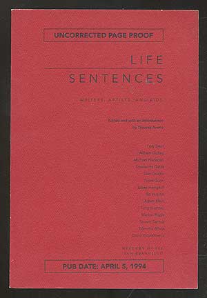 Bild des Verkufers fr Life Sentences: Writers, Artists, and AIDS zum Verkauf von Between the Covers-Rare Books, Inc. ABAA