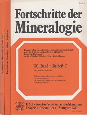 Fortschritte der Mineralogie. Eine europäische Zeitschrift für Mineralogie, Kristallographie, Pet...