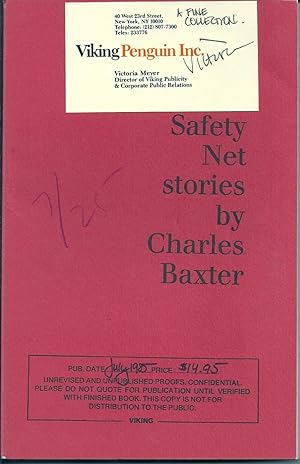 Bild des Verkufers fr THROUGH THE SAFETY NET zum Verkauf von Charles Agvent,   est. 1987,  ABAA, ILAB