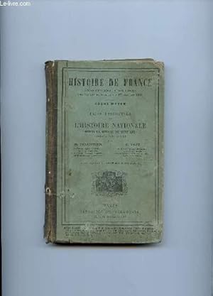 Seller image for HISTOIRE DE FRANCE. COURS MOYEN. FAITS ESSENTIELS DE L HISTOIRE NATIONALE. 2em EDITION. for sale by Le-Livre