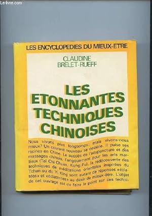 Imagen del vendedor de LES ETONNANTES TECHNIQUES CHINOISES. a la venta por Le-Livre