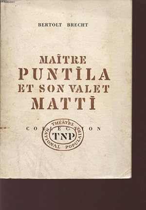 Seller image for MAITRE PUNTILA ET SON VALET MATTI - COLLECTION DU REPERTOIRE. for sale by Le-Livre