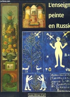 Seller image for L'enseigne peinte en Russie et les peintres de l'avant-garde for sale by Le-Livre