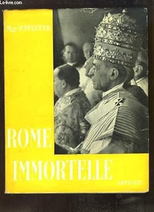 Seller image for Pages de Rome Immortelle for sale by Le-Livre