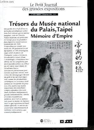 Image du vendeur pour Le Petit Journal des grandes expositions, N303 : Trsors du Muse national du Palais, Taipei. Mmoires d'Empire. mis en vente par Le-Livre