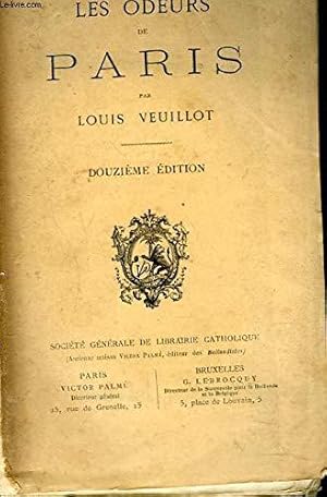 Bild des Verkufers fr Les Odeurs De Paris zum Verkauf von JLG_livres anciens et modernes