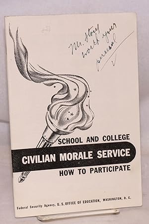 School and college civilian morale service: how to participate