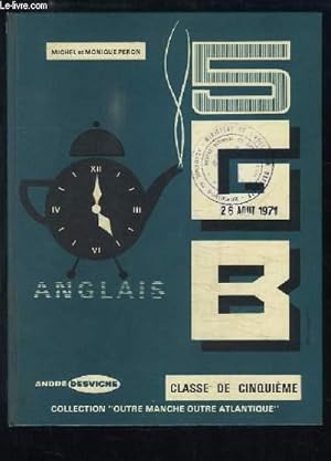 Image du vendeur pour G.B. Anglais. Classe de 5me, langue 1. mis en vente par Le-Livre