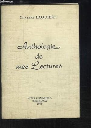 Imagen del vendedor de Anthologie de mes Lectures a la venta por Le-Livre