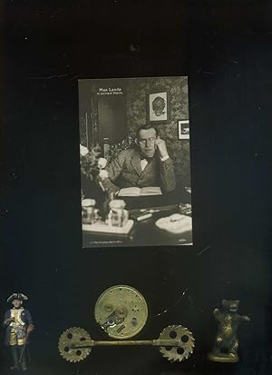 Max Landa in seinem Haus Fotopostkarte. Echt gelaufen Stempel. 6.1.1917. Max Landa (eigentlich: M...