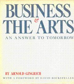 Business & the Arts: An Answer to Tomorrow