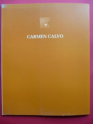 Image du vendeur pour Carmen Calvo. mis en vente par Carmichael Alonso Libros