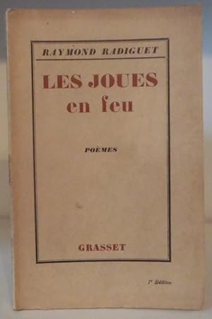 Les Joues en feu. Poèmes anciens et poèmes inédits 1917-1921. Précédé d'un portrait de Pablo Pica...