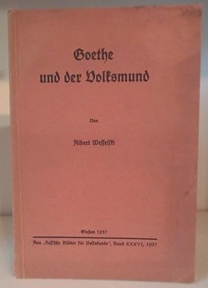 Goethe und das Volksmund