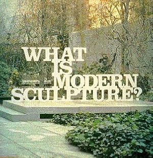 Bild des Verkufers fr What is Modern Sculpture? zum Verkauf von LEFT COAST BOOKS